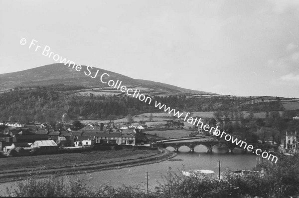 POOR VIEWS OF TOWN ABBEY FROM BOYS SCHOOL  THE DUISKE